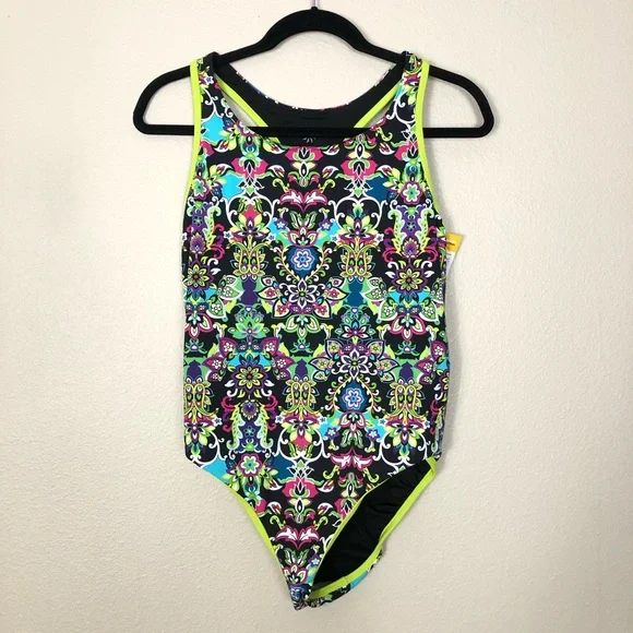 Athleta Multicolor reversible One Piece Swimsuit - Picture 2 of 6